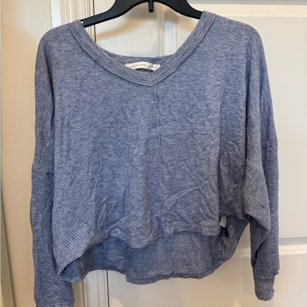 Altard state blue sweater long sleeve